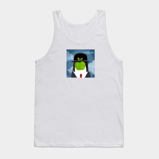 The Penguin of Man Magritte Art Series Tank Top